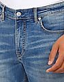 Calvin Klein Men Blue Mid Rise Stone Wash Jeans