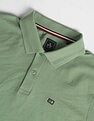 Arrow Sports Textured Logo Polo Shirt