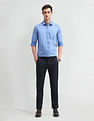 Arrow Mid Rise Slim Fit Trousers