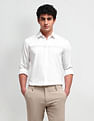Arrow Newyork Manhattan Slim Solid Shirt