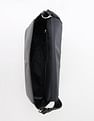Tommy Hilfiger Logo Black Pvc Hand Bag