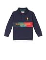 U.S. Polo Assn. Kids Boys Long Sleeve Logo Polo Shirt