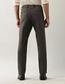 Arrow Mid Rise Smart Flex Dobby Trousers