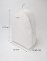 Tommy Hilfiger Logo Beige Pu Backpack