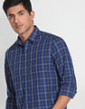 Arrow Sports Tartan Check Cotton Casual Shirt