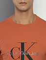 Calvin Klein Crew Neck Monogram Logo T-Shirt