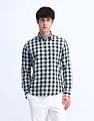 Flying Machine Slim Fit Checked Shirt