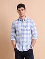 U.S. Polo Assn. Tailored Fit Grid Tattersall Checked Shirt