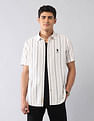 U.S. Polo Assn. Denim Co. Vertical Striped Seersucker Regular Fit Shirt