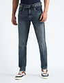Flying Machine Slash Slim Tapered Mid Rise Jeans