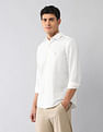 U.S. Polo Assn. Denim Co. Solid Poplin Regular Fit Shirt
