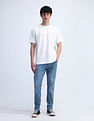 Flying Machine Slash Slim Tapered Fit Jeans