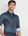 Arrow Newyork Cutaway Collar Abstract Formal Shirt