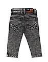 U.S. Polo Assn. Kids Boys Brandon Slim Fit Acid Wash Jeans