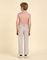 U.S. Polo Assn. Kids Boys Solid Slim Fit Trousers