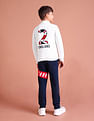 U.S. Polo Assn. Kids Mock Neck England Embroidered Sweatshirt