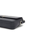 Tommy Hilfiger Solid Black PU Bag
