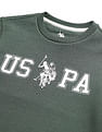 U.S. Polo Assn. Kids Boys Brand Printed Regular Fit Sweatshirt