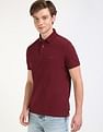 Tommy Hilfiger Solid Regular-Fit Cotton Polo T-Shirt