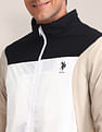 U.S. Polo Assn. Colour Blocked Regular Fit Jacket