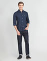 U.S. Polo Assn. Denim Co. Solid Linen Cotton Shirt