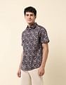 U.S. Polo Assn. Floral Printed Pure Cotton Shirt