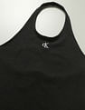 Calvin Klein Slub Rib Halter Neck Top