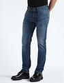 Flying Machine Mid Rise Freddie Slim Straight Jeans