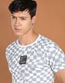 Flying Machine Crew Neck Printed T-Shirt