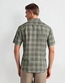 Arrow Sports Short Sleeve Tartan Check Shirt