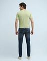 Flying Machine Slash Slim Tapered Washed Jeans