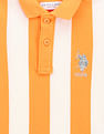 U.S. Polo Assn. Kids Boys Vertical Striped Polo Shirt