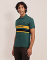 U.S. Polo Assn. Horizontal Striped Slim Fit Polo Shirt