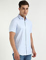 Calvin Klein Jeans Striped Regular-Fit Dobby Woven Shirt