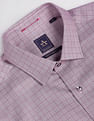 Arrow Outline Check Cotton Formal Shirt