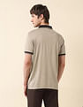 U.S. Polo Assn. Solid Slim Fit Varsity Polo Shirt
