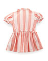 U.S. Polo Assn. Kids Girls Peter Pan Collar Shirt Dress