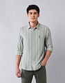 U.S. Polo Assn. Denim Co. Vertical Striped Pure Cotton Shirt
