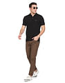 Arrow Sports Patch Pocket Compact Cotton Polo Shirt