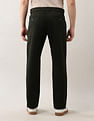 Arrow Sport Mid Rise Slim Fit Trousers