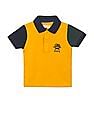 U.S. Polo Assn. Kids Boys Cotton Colour Block Polo Shirt