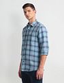 Arrow Sports Linen Blend Slim Fit Shirt