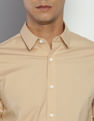 Calvin Klein Stretch Poplin Slim Shirt