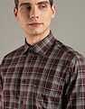 Tommy Hilfiger Dark Large Checked Regular Shirt