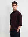 U.S. Polo Assn. Denim Co. Slim Fit Tartan Checked Shirt