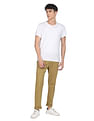 Flying Machine Mid Rise Solid Trousers