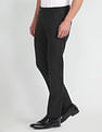 Arrow Newyork Geometric Weave Formal Trousers