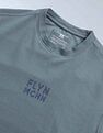 Flying Machine Textured Relaxed Fit Essentials T-Shirt