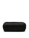 Tommy Hilfiger Solid Black Pu Handbags