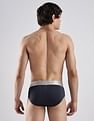 Calvin Klein Underwear Solid Low Rise Multi Briefs
